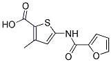 5-(2-FUROYLAMINO)-3-METHYLTHIOPHENE-2-CARBOXYLIC ACID 结构式