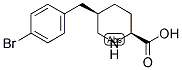 (2S,5R)-5-(4-BROMO-BENZYL)-PIPERIDINE-2-CARBOXYLIC ACID 结构式