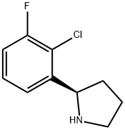 (2R)-2-(2-CHLORO-3-FLUOROPHENYL)PYRROLIDINE