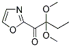 2-(2,2-DIMETHOXYBUTYRYL)OXAZOLE 结构式