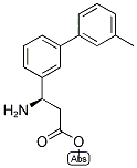 METHYL (3R)-3-AMINO-3-[3-(3-METHYLPHENYL)PHENYL]PROPANOATE 结构式