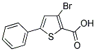 3-溴-5-苯基噻吩-2-羧酸甲酯 结构式