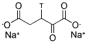 Oxoglutaric acid, sodium salt, [3H]- 结构式
