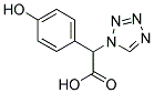 2-(4-羟基苯基)-2-(1H-四唑-1-基)乙酸 结构式