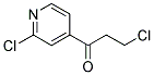 2-CHLORO-4-(3-CHLOROPROPIONYL)PYRIDINE 结构式