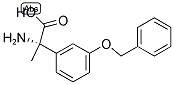 (2S)-2-AMINO-2-[3-(PHENYLMETHOXY)PHENYL]PROPANOIC ACID 结构式