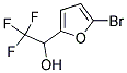 1-(5-BROMO-2-FURYL)-2,2,2-TRIFLUOROETHANOL 结构式