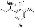 (1R)-1-(5-BROMO-2,3-DIMETHOXYPHENYL)PROPYLAMINE 结构式