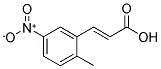 2-Methyl-5-nitrocinnamic acid 结构式