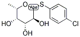 4-CHLORO-PHENYL-1-THIO-BETA-L-FUCOPYRANOSIDE 结构式