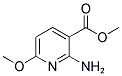 2-氨基-6-甲氧基烟酸甲酯 结构式