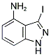 4-Amino-3-iodo (1H)indazole 结构式