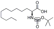 Boc-2-aminododecanoic acid 结构式