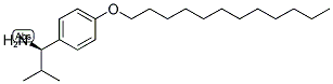 (1R)-1-(4-DODECYLOXYPHENYL)-2-METHYLPROPYLAMINE 结构式