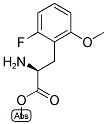 METHYL (2S)-2-AMINO-3-(6-FLUORO-2-METHOXYPHENYL)PROPANOATE 结构式
