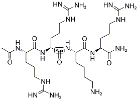 AC-RRKR-AMIDE 结构式