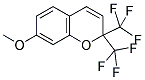 7-METHOXY-2,2-BIS(TRIFLUOROMETHYL)-2H-CHROMENE 结构式