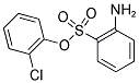 2-AMINOBENZENESULFONIC ACID-2'-CHLOROPHENYL ESTER 结构式