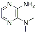 2-AMINO-3-(DIMETHYLAMINO)PYRAZINE 结构式