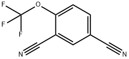 4-(三氟甲氧基)间苯二腈 结构式