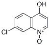 4-Hydroxy-7-chloro-N-oxyquinoline 结构式