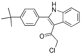 1-[2-(4-TERT-BUTYLPHENYL)-1H-INDOL-3-YL]-2-CHLOROETHANONE 结构式