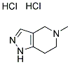 4,5,6,7-TETRAHYDRO-5-METHYL-1H-PYRAZOLO-[4,3-C]-PYRIDINE DIHYDROCHLORIDE 结构式