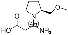 3-AMINO-3-[(S)-2-METHOXYMETHYL-PYRROLIDIN-1-YL]-PROPIONIC ACID 结构式