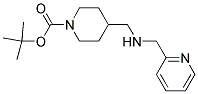 1-BOC-4-([(PYRIDIN-2-YLMETHYL)-AMINO]-METHYL)-PIPERIDINE 结构式