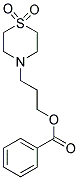 4-N-(3-BENZOYL)PROPYL THIOMORPHOLINE-1-DIOXIDE 结构式