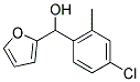 4-CHLORO-2-METHYLPHENYL-(2-FURYL)METHANOL 结构式