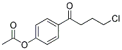 4'-ACETOXY-4-CHLOROBUTYROPHENONE 结构式
