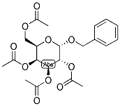 BENZYL 2,3,4,6-TETRA-O-ACETYL-ALPHA-D-GALACTOPYRANOSIDE 结构式