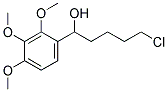 5-CHLORO-1-(2,3,4-TRIMETHOXYPHENYL)-1-PENTANOL 结构式