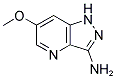 6-METHOXY-1H-PYRAZOLO[4,3-B]PYRIDIN-3-AMINE 结构式