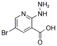 5-BROMO-2-HYDRAZINO-NICOTINIC ACID 结构式