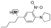 (1S)-1-(3-NITRO-4-PYRROLIDINYLPHENYL)PENTYLAMINE 结构式