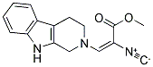 METHYL-3-(1,3,4-TRIHYDRO-2-CARBOLINO)-2-ISOCYANO-ACRYLATE 结构式