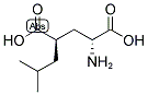 (2R,4R)-2-AMINO-4-ISOBUTYL-PENTANEDIOIC ACID 结构式