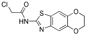 2-CHLORO-N-6,7-DIHYDRO[1,4]DIOXINO[2,3-F][1,3]BENZOTHIAZOL-2-YLACETAMIDE 结构式