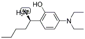 2-((1R)-1-AMINOPENTYL)-5-(DIETHYLAMINO)PHENOL 结构式