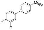 4-(3-FLUORO-4-METHYLPHENYL)PHENYLMAGNESIUM BROMIDE 结构式