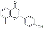 4'-HYDROXY-8-METHYLFLAVONE 结构式
