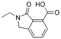2-ETHYL-3-OXO-2,3-DIHYDRO-1H-ISOINDOLE-4-CARBOXYLIC ACID 结构式