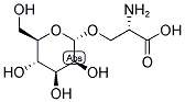 O-ALPHA-D-MANNOPYRANOSYL-L-SERINE 结构式