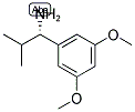 (1S)-1-(3,5-DIMETHOXYPHENYL)-2-METHYLPROPYLAMINE 结构式
