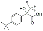 2-(4-TERT-BUTYLPHENYL)-3,3,3-TRIFLUORO-2-HYDROXYPROPIONIC ACID 结构式