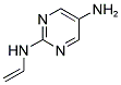 N2-VINYLPYRIMIDINE-2,5-DIAMINE 结构式