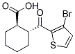 TRANS-2-(3-BROMO-2-THENOYL)CYCLOHEXANE-1-CARBOXYLIC ACID 结构式