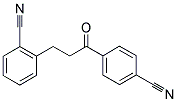 4'-CYANO-3-(2-CYANOPHENYL)PROPIOPHENONE 结构式